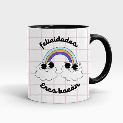 Tazón Felicidades Eres Bacán