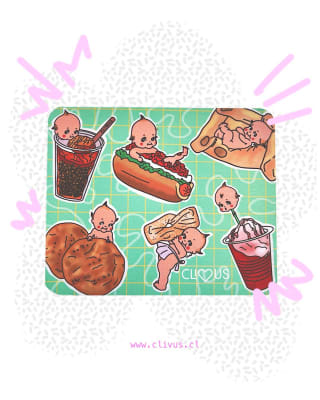 MOUSEPAD WAWITAS KEWPIES