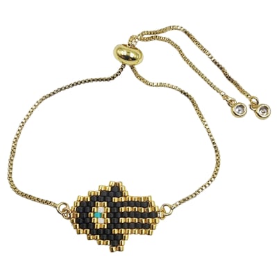 Pulsera Mano de Fatima S Negra1