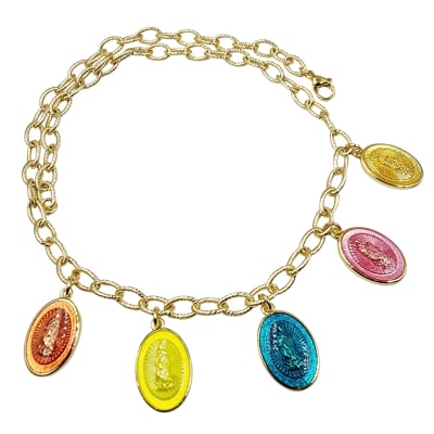 Collar Virgenes Colores