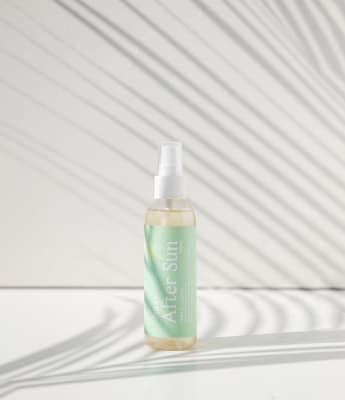 AFTER SUN HIDRATANTE | ACEITES ESENCIALES DE NARANJA Y POMELO - ALOE VERA - AGUA DE COCO - EXTRACTO DE PEPINO | 100 ml