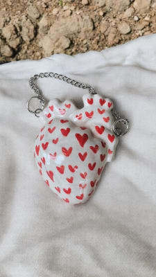 Corazón pared corazones