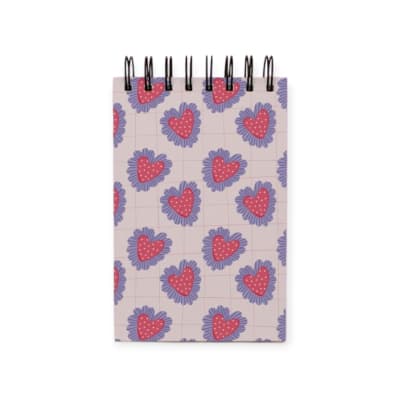 Mini croquera Corazones