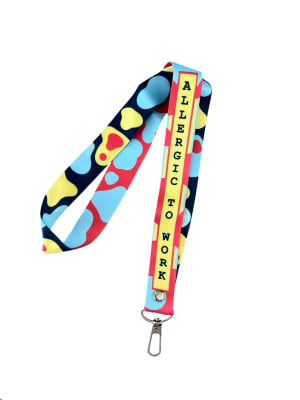 LANYARD alergia TO work