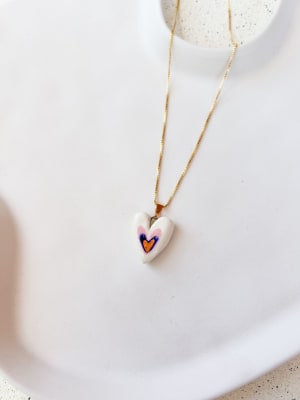 collar corazon