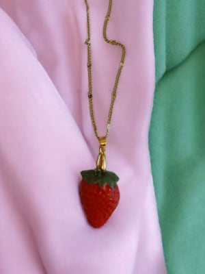 Collar Frutilla