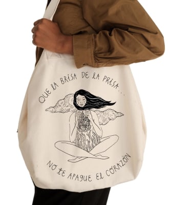 Totebag Que la brisa de la prisa