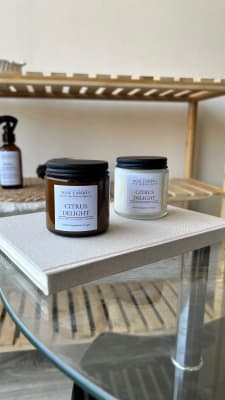 Vela Aromática 100 grs Bergamota1