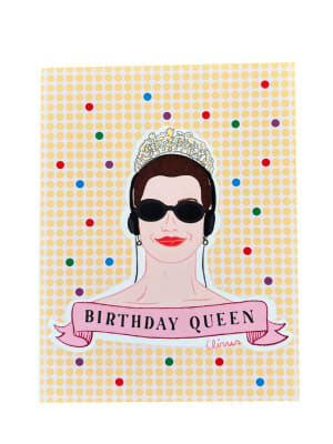 TARJETA CUMPLEAÑOS REINA