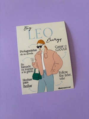 Postal Signo Big Energy Leo