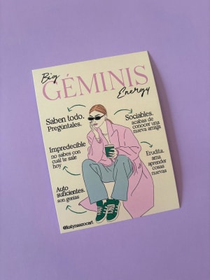 Postal Signo Big Energy Geminis