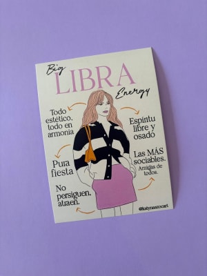 Postal Signo Big Energy Libra