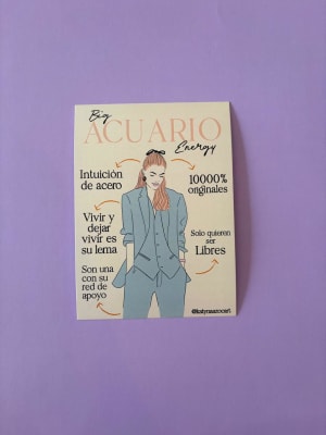 Postal Signo Big Energy Acuario1