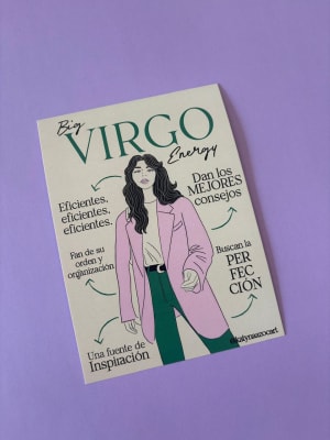 Postal Signo Big Energy Virgo