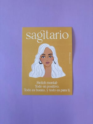 Postal Lema Signo Sagitario1