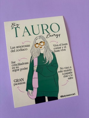 Postal Signo Big Energy Tauro