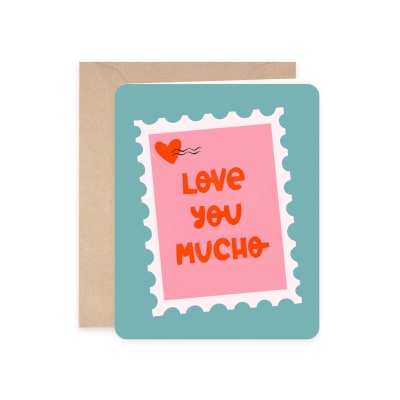 Greeting Card I love you mucho1