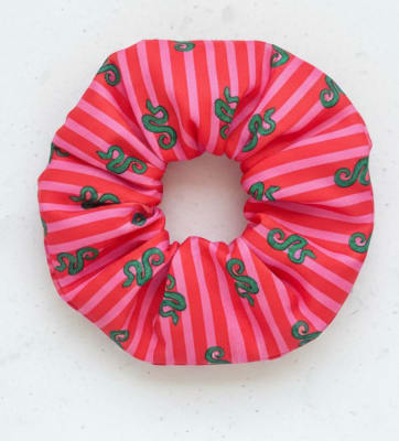 Scrunchie Snake Knot