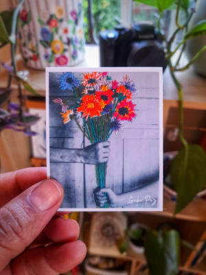 Stickers Ramo de flores1
