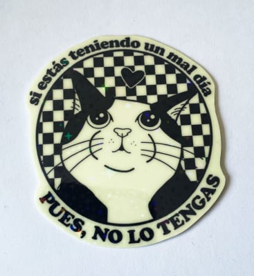 Sticker Brilla en la oscuridad 2 (Buen dia)1