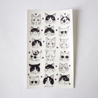 Set sticker Gatos Ungutano2