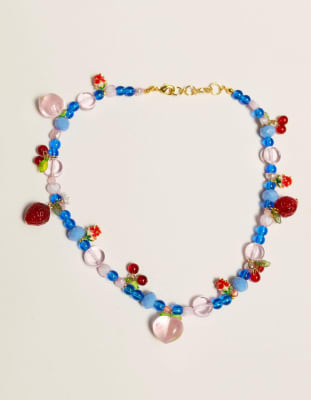 Collar Swet blue