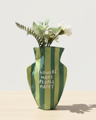 ReVase - Florero Reutilizable Flower Make People Happy