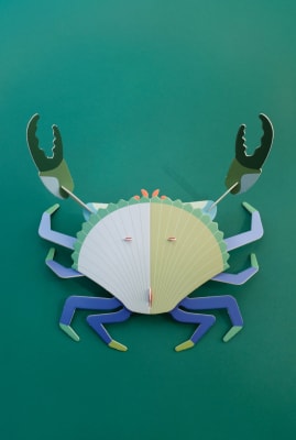 jaiba marmola Verde Armable para pared