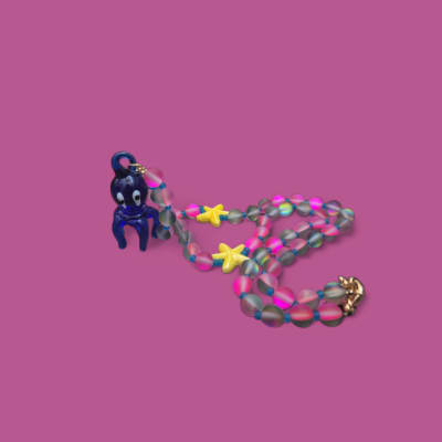 Collar agata sirena7pulpo