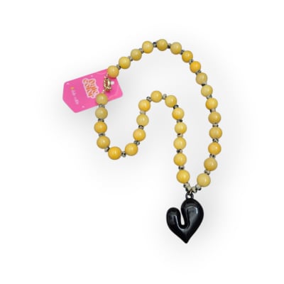 Collar amarillo/negro