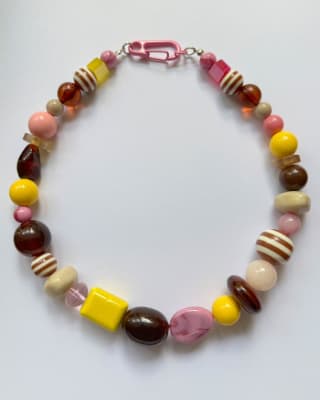 collar maxi toffe amarillo