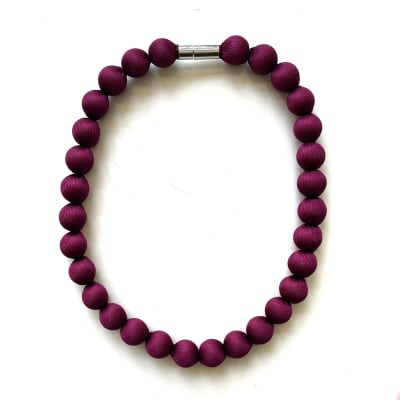 CollarFA! IRIS XS Guinda1