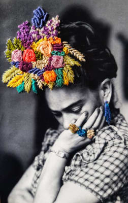 Fotobordado Frida 11