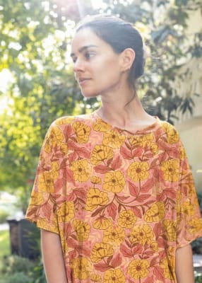 Maxi polera Amaryllis