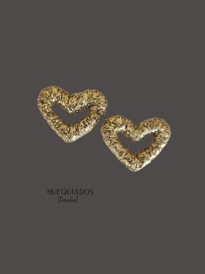 AROS HUEQUIADOS DORADOS