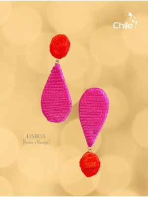 AROS LISBOA FUCSIA X NARANJA