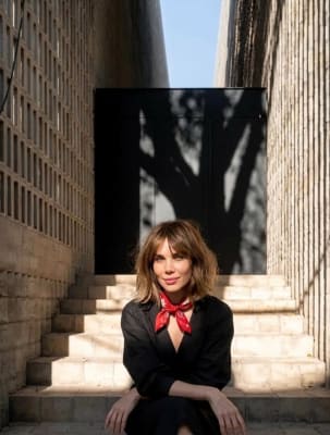 Bandana talismán 50x50 horses Rojo3