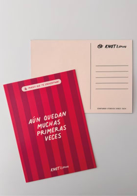 Postal Frases Que Te Encuentran  - Aun quedan muchas primeras veces