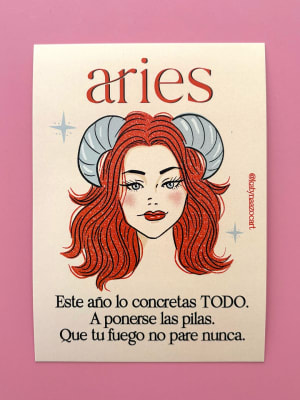 Postales Signos 2026 - Aries