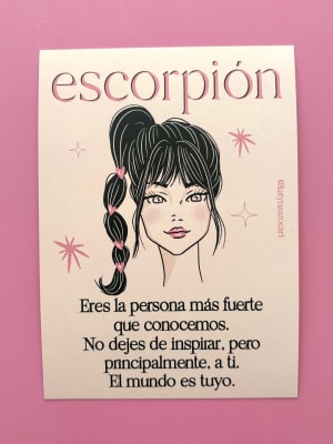 Postales Signos 2026 - Escorpio
