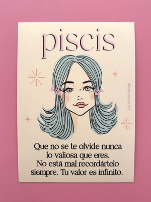 Postales Signos 2026 - Piscis