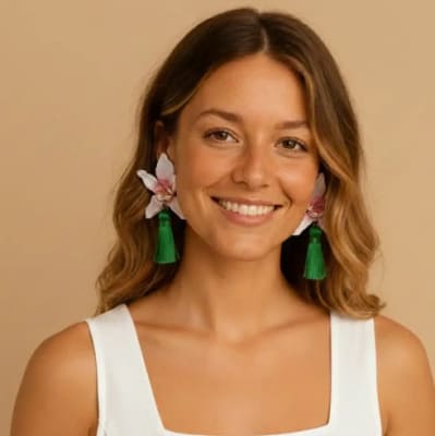 Aros orquídea Lilikoi