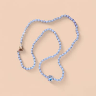 Collar Amuleto Blanco