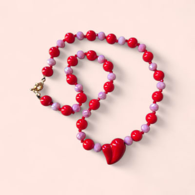 Choker Rosa/Rojo1