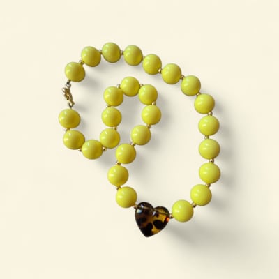 Choker Print Amarillo1