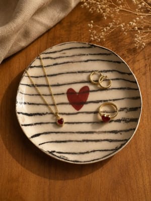 Plato Corazon 15 x 15 cm