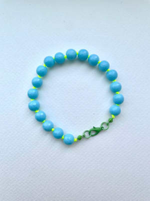 Pulsera nudo celeste1