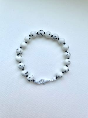 Pulsera nudo blanca1