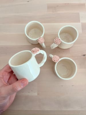 Taza espresso flor Dalia