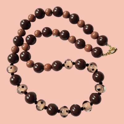 Collar Café/Lunares